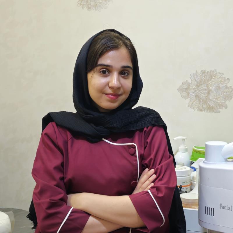 الهه ولی زاده اسکین کر